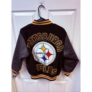 Boys Pittsburgh Steelers Varsity Jacket